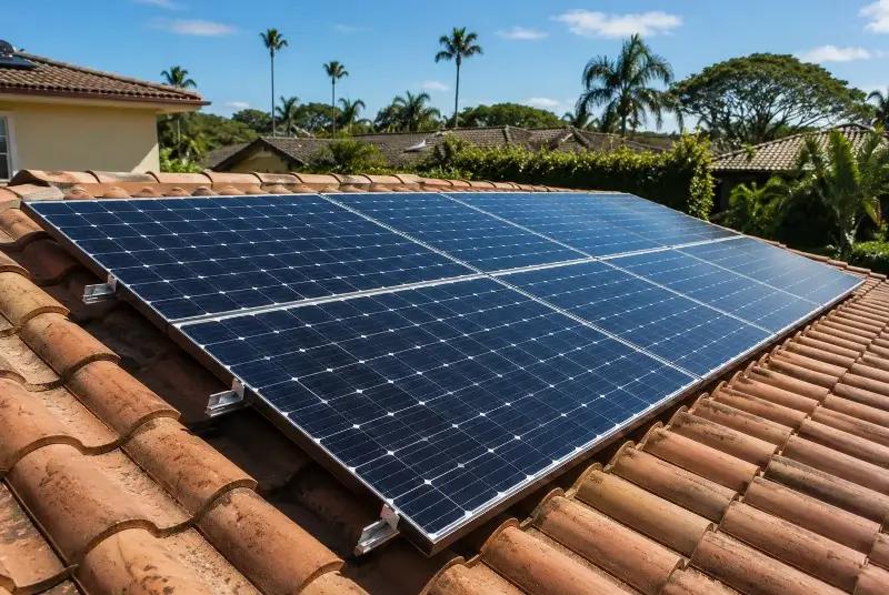 Installation de panneaux solaires à Bourg-de-Péage